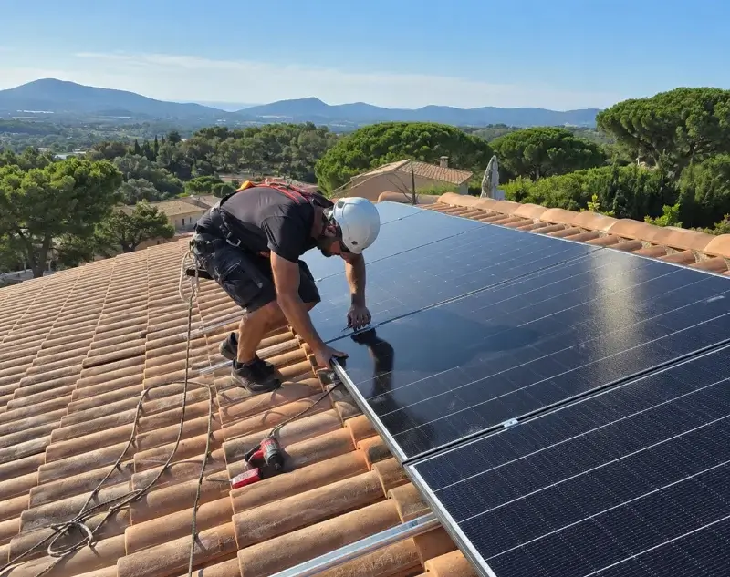 Installateur panneaux solaires Neydens — pose photovoltaïque sur toiture